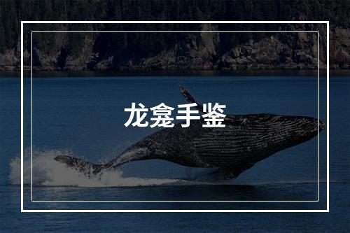 龙龛手鉴